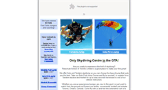 Desktop Screenshot of parachuteschool.com